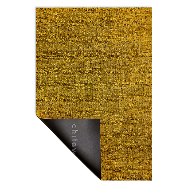 Chilewich Solid Shag Doormat, 18 X 28 In Canary