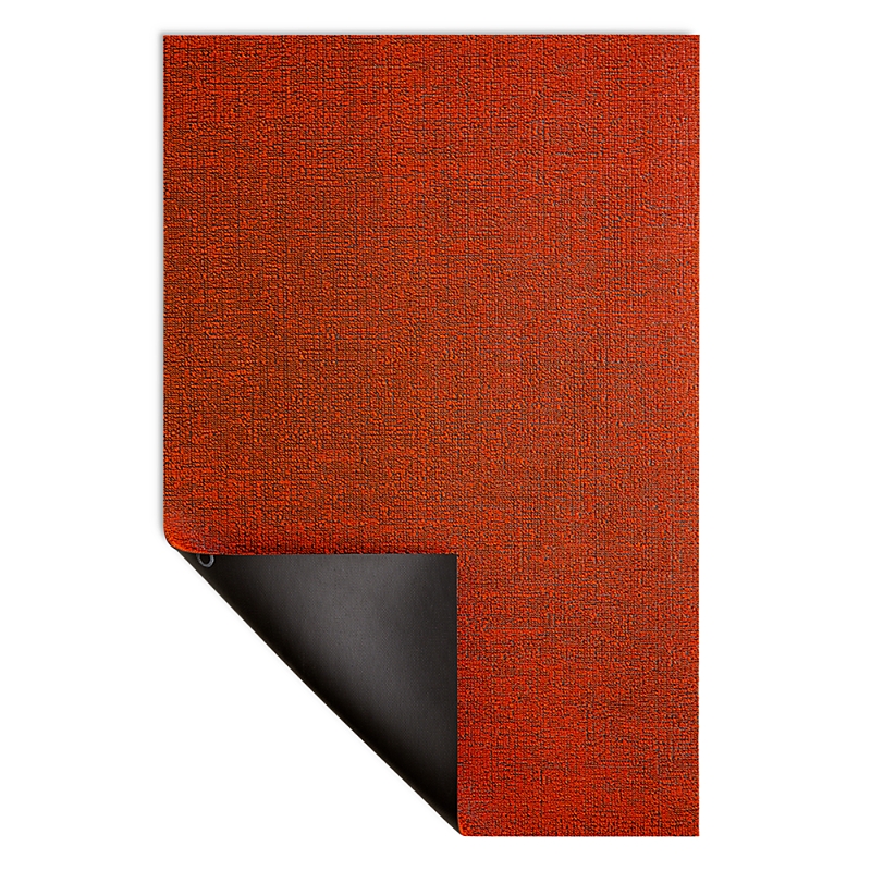 Chilewich Solid Shag Doormat, 18 X 28 In Cara Cara