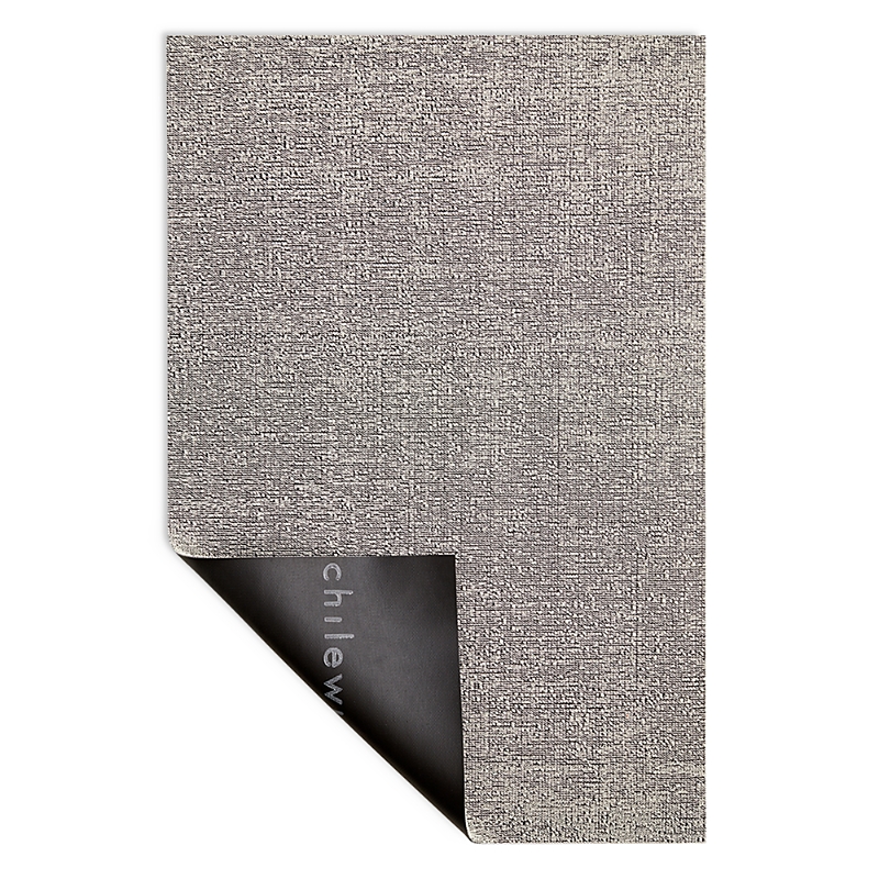 Chilewich Solid Shag Doormat, 18 X 28 In Snow