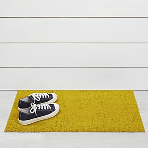 Chilewich Solid Shag Doormat, 18 X 28 In Canary
