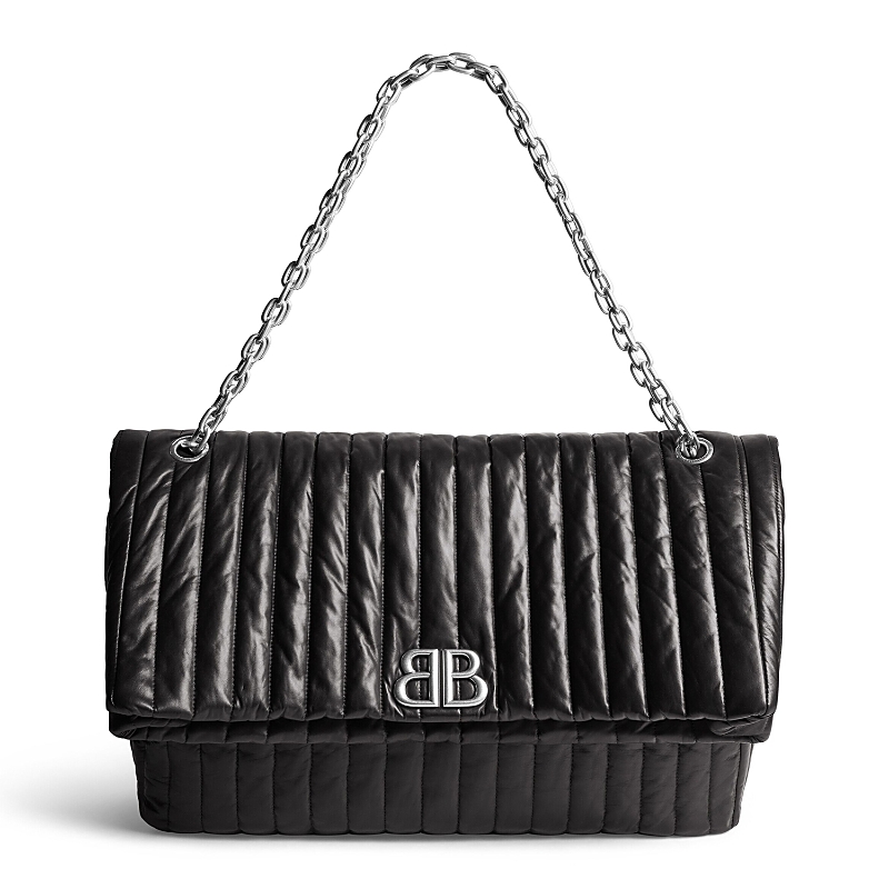 Balenciaga Monaco Large Chain Bag Quilted