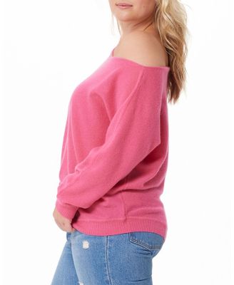  Plus Size Cashmere Off the Shoulder Sweater