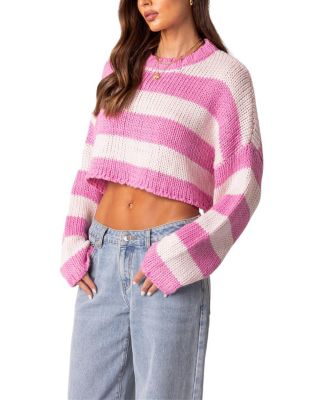 Ozzy Cropped Knitted Sweater