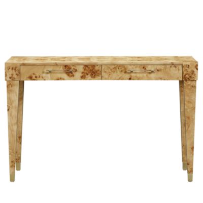 Brandyss Burl Work Desk in White