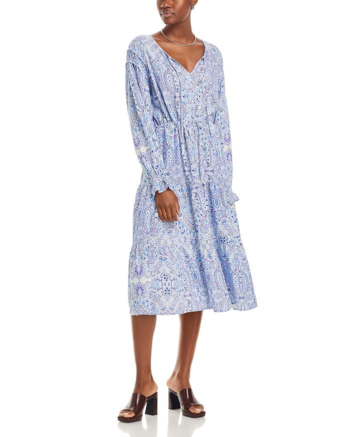 KOKO + MASON Kimono Short Sleeve Midi Dress