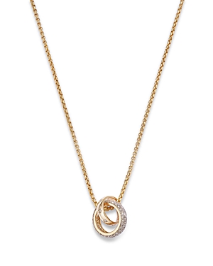 Bloomingdale's Diamond Interlocking Pendant Necklace in 14K Yellow Gold, 1.0 ct. t.w.