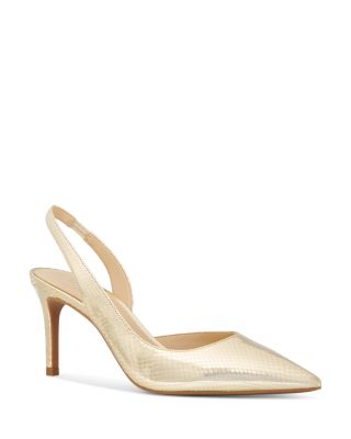 Michael Kors Women's Alina Pointed Toe Slingback Pumps