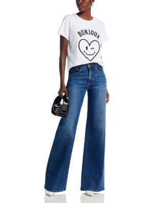 Cotton Bonjour Smiling Heart Tee
