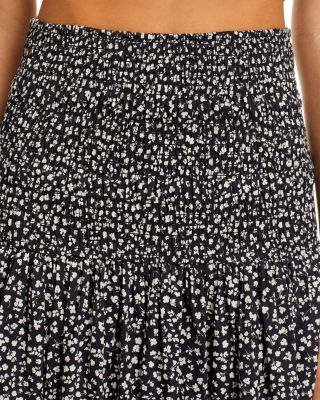 x Sofia Richie Grainge The Zaria Cotton Floral Maxi Skirt