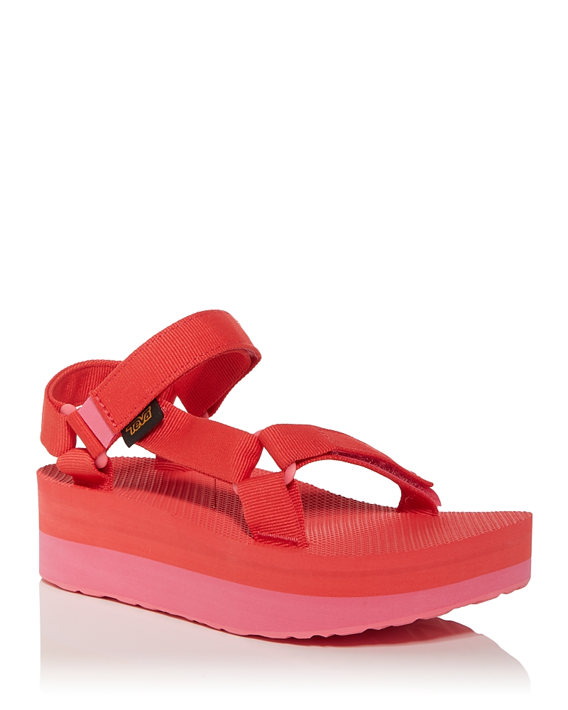 Teva Universal Platform Sandal In Pink