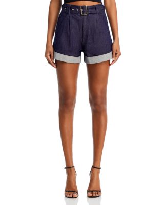 Erina Cuffed Denim Shorts  
