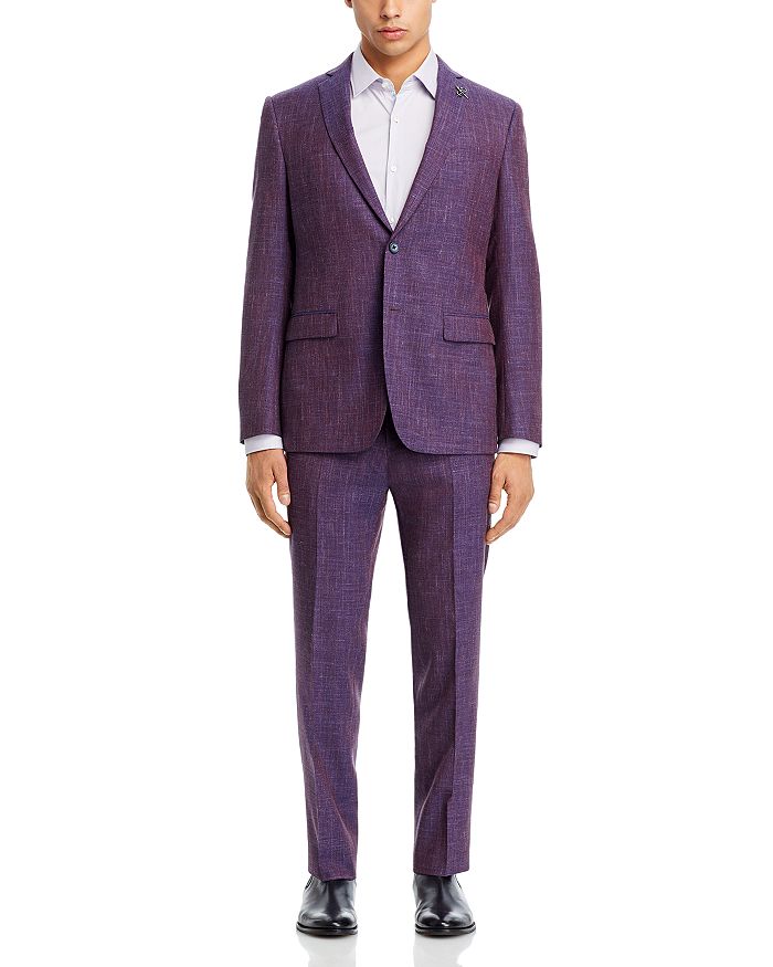 John Varvatos Star USA Wool & Linen Melange Slim Fit Suit Separates ...