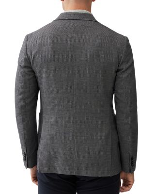 Haldon Button Front Slim Fit Jacket