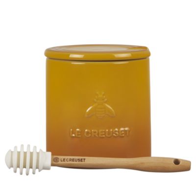Honey Pot with Silicone Honey Dipper