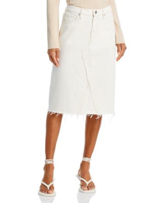 FRAME - Deconstructed Denim Skirt