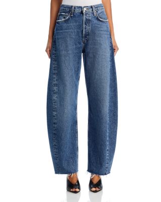 【Agolde】 Darsha mid-rise barrel-legジーンズ Darsha mid-rise barrel-leg jeans in blue - Agolde | Mytheresa