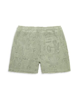 Galbanum Crochet Shorts