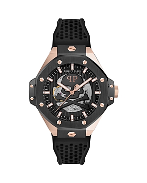 Shop Philipp Plein Plein $keleton Royal Watch, 46mm In Black