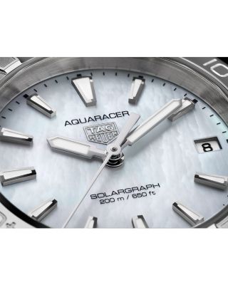Aquaracer Professional 200 Solargraph Blue Watch, 34mm