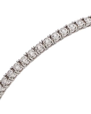 Diamond Tennis Bracelet in 14K White Gold, 1.0 tcw