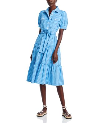 Derek Lam 10 Crosby - Buffy Cotton Belted Utility Dress