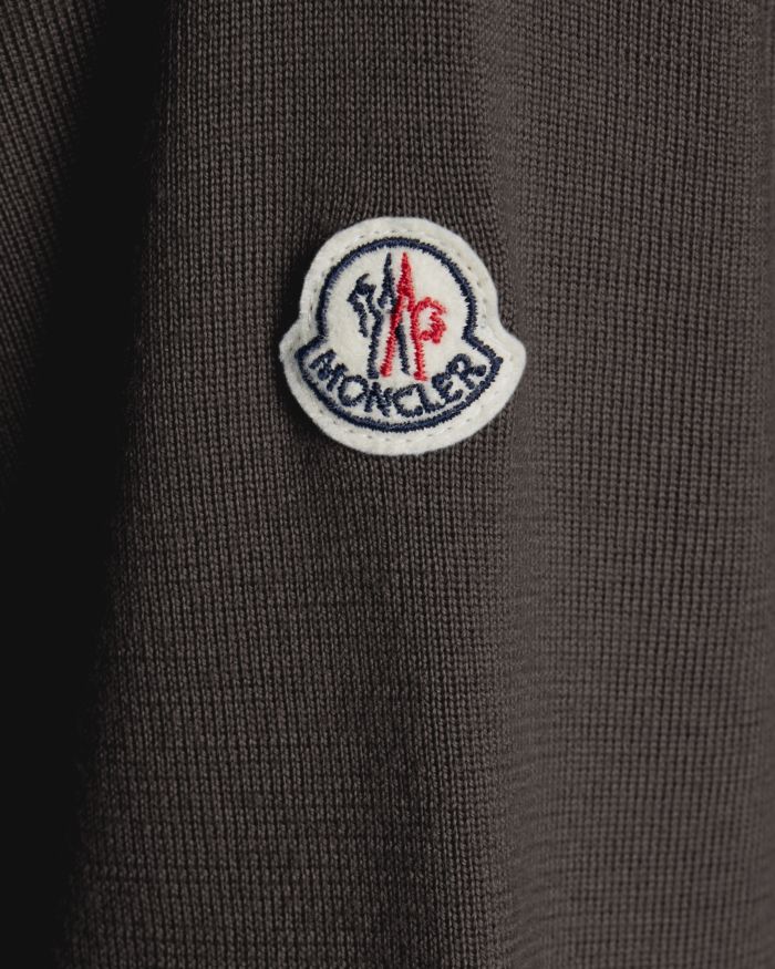 Quilted Wool Puffer Cardigan