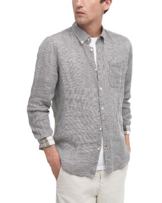 Barbour - Linton Tailored Fit Long Sleeve Button Down Shirt
