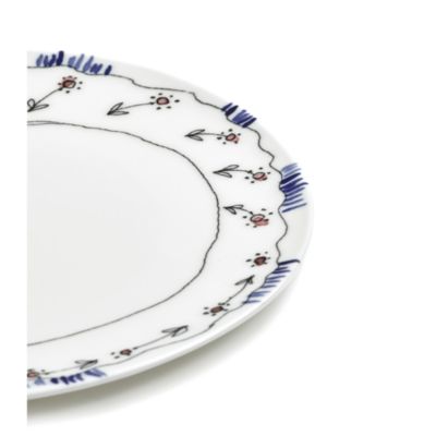 Marni Anemone Milk Dinner Plate
