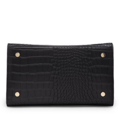 The Faux Croc Embossed Luncher