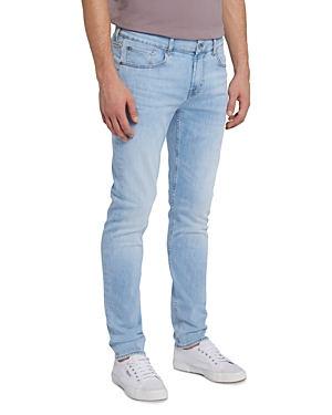 Shop 7 For All Mankind Slimmy Squiggle Slim Fit Jeans In Left Hand In Solstice