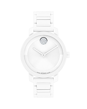 Shop Movado Bold Evolution 2.0 Watch, 34mm In White