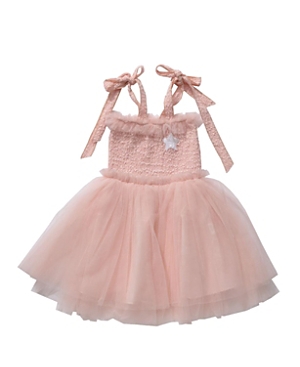 Petite Hailey Girls' Hana Tutu Dress - Big Kid In Pink