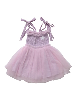Petite Hailey Girls' Hana Tutu Dress - Big Kid In Lilac
