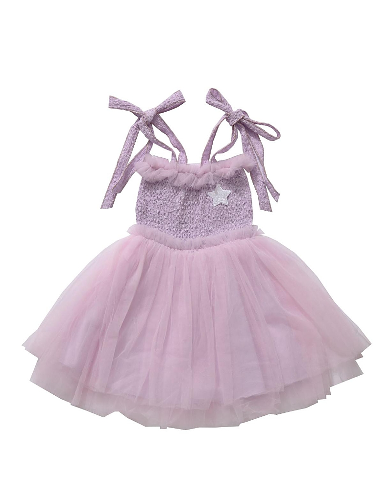 Petite Hailey Girls' Hana Tutu Dress - Baby, Little Kid In Lilac