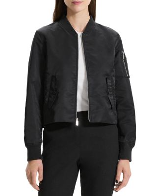 Theory - Caped Back Varsity Jacket