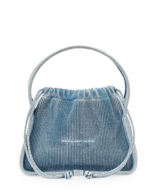 Alexander Wang Ryan Small Denim Bag | Bloomingdale's