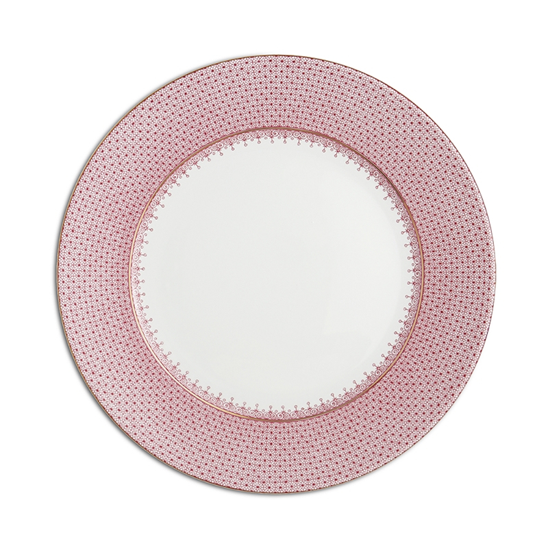 Mottahedeh Pink Lace Service Plate In Pink
