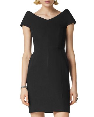 Versace - Wide V Neck Mini Dress
