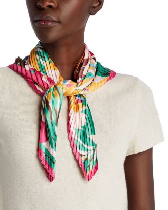 Echo Lanai Pleated Diamond Scarf | Bloomingdale's