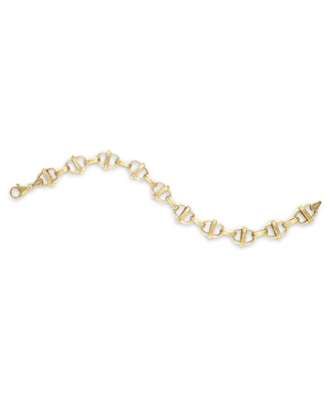 Alberto Amati 14k Yellow Gold Marina Link Chain Bracelet In Gold