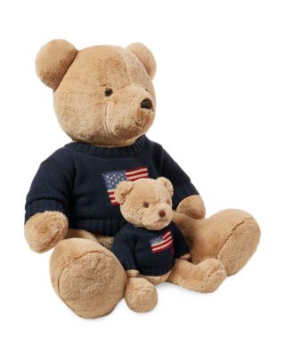  Small Flag-Sweater Polo Bear - Baby