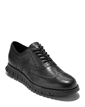 Men's ZERGRAND Remastered Lace Up Wingtip Oxford Dress Shoes