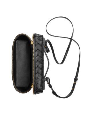 Bang Bang Intrecciato Leather Vanity Case