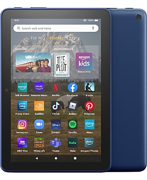 Shop Amazon Fire 8 Hd Tablet With 8 Display, Wi-fi And 32 Gb (2022) In Blue