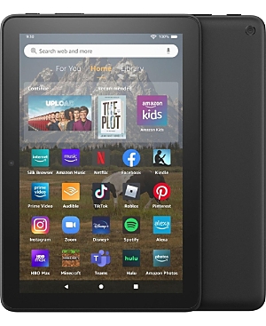 Shop Amazon Fire 8 Hd Tablet With 8 Display, Wi-fi And 32 Gb (2022) In Black