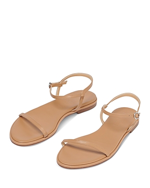 Shop Aeyde Women's Nettie Ankle Strap Sandals In Halzenut