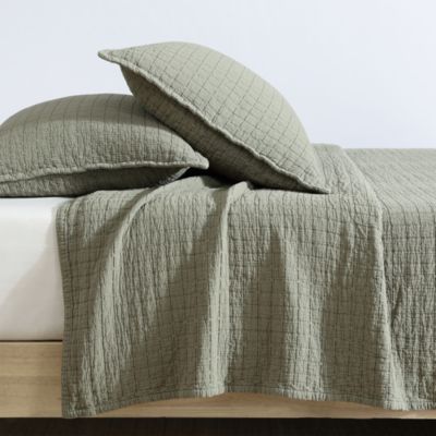 Essential Garment Washed Cotton Jacquard Standard Sham
