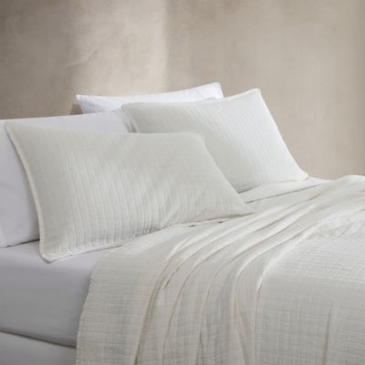 Essential Garment Washed Cotton Jacquard Standard Sham