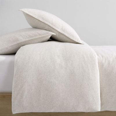 Modern M&amp;eacute;lange Jersey Bedding Collection