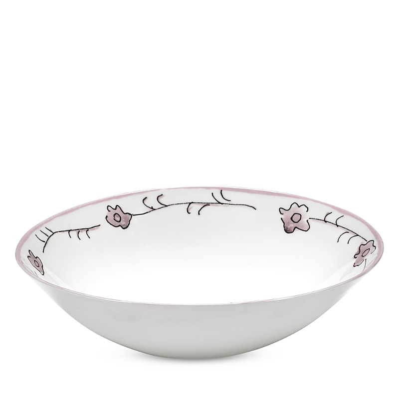 Serax Marni Dark Viola Low Serving Bowl In Multi